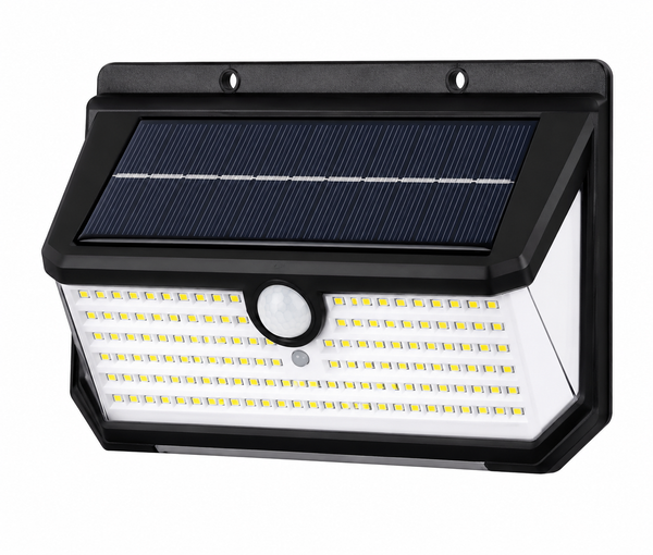 Lámpara Solar LED con Sensor de Movimiento